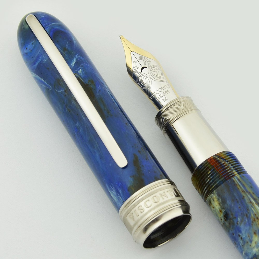 Visconti Van Gogh Fountain Pen (Old Style) - Ocean Blue, Maxi Size 